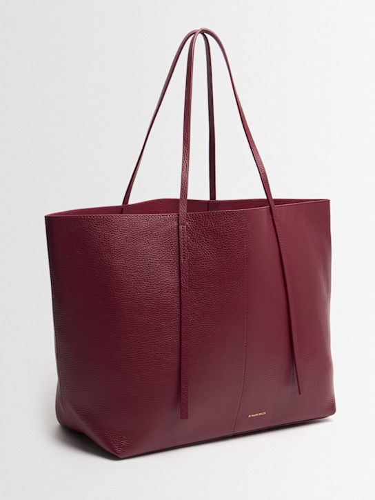BY MALENE BIRGER: Abilla grain leather tote bag