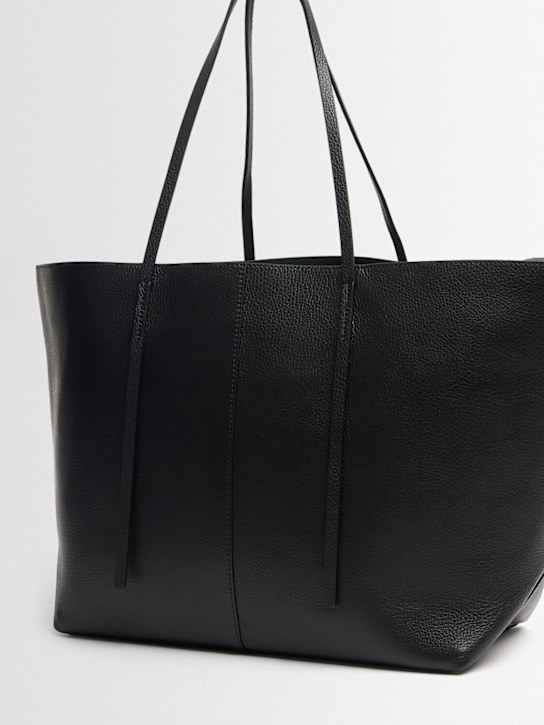 BY MALENE BIRGER: Abilla grain leather tote bag