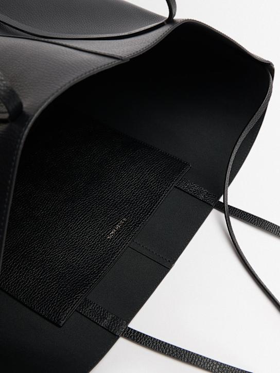 BY MALENE BIRGER: Abilla grain leather tote bag