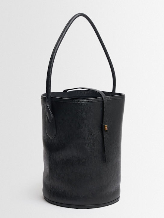 BY MALENE BIRGER: Maryllon grain leather tote bag