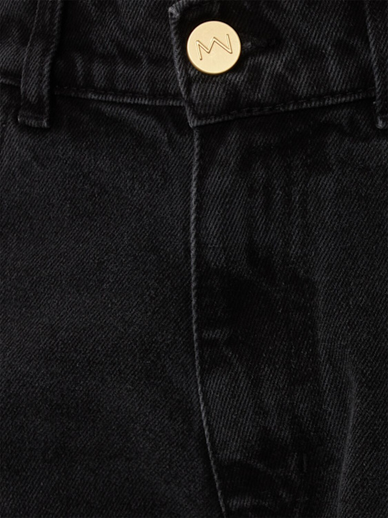 THE MANNEI: High rise straight jeans
