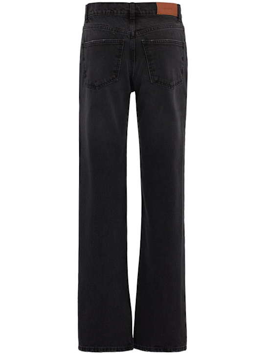 THE MANNEI: High rise straight jeans