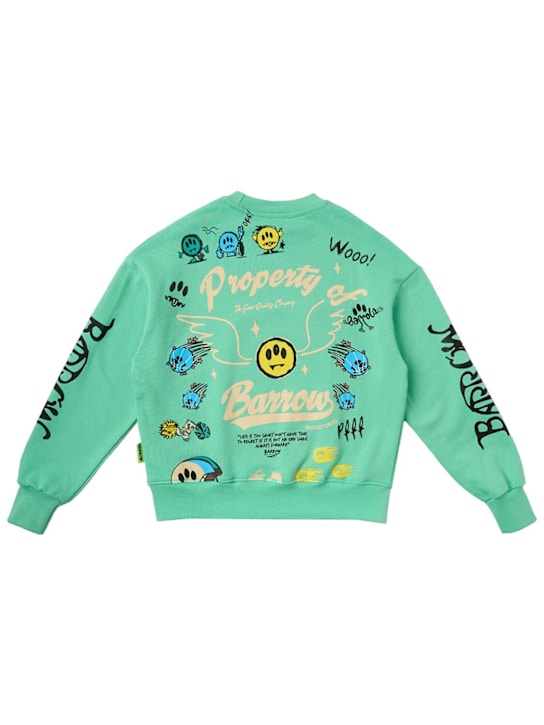 Barrow: Printed cotton sweatshirt