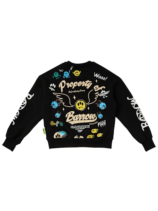Barrow: Printed cotton sweatshirt