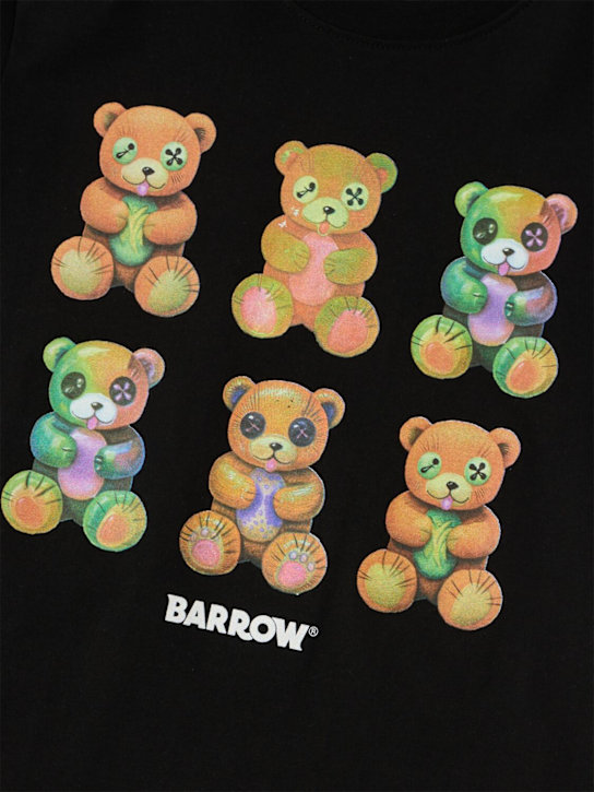 Barrow - Printed cotton jersey t-shirt