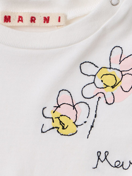 Marni Junior: Cotton t-shirt