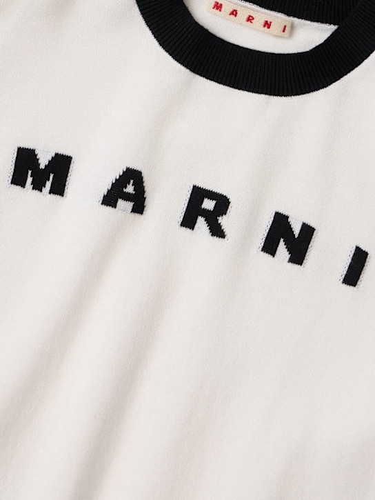 Marni Junior - Jacquard knit cotton sweater