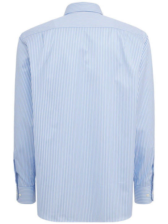 THE CORE: Striped cotton shirt