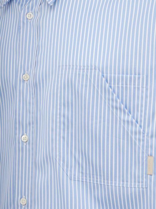 THE CORE: Striped cotton shirt