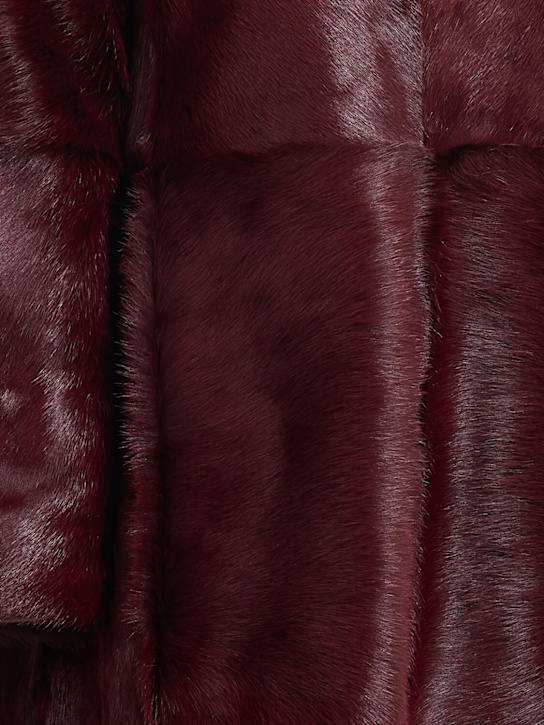 BY MALENE BIRGER: Rafaia long pony skin coat