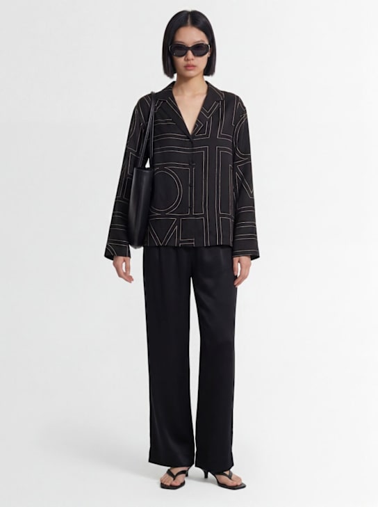 BY MALENE BIRGER: Pantaloni Cabello in raso