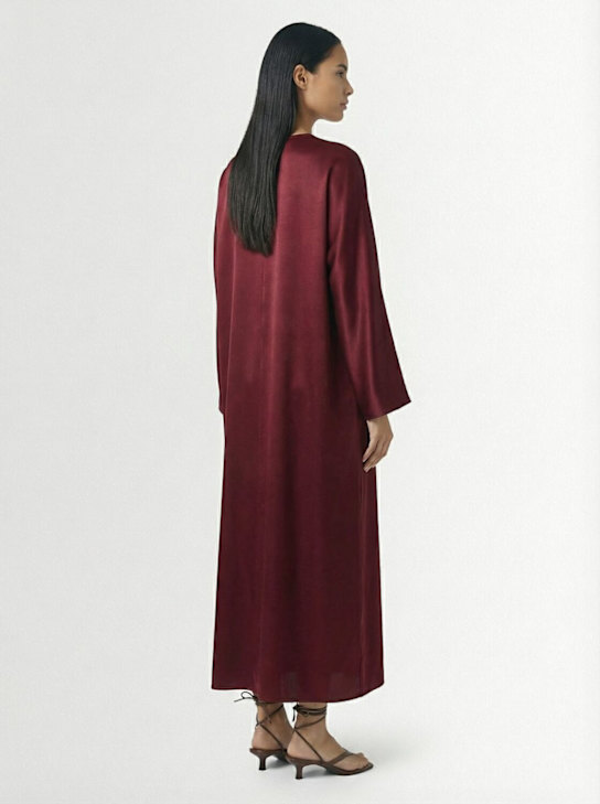 BY MALENE BIRGER: Robe midi en satin Lucina