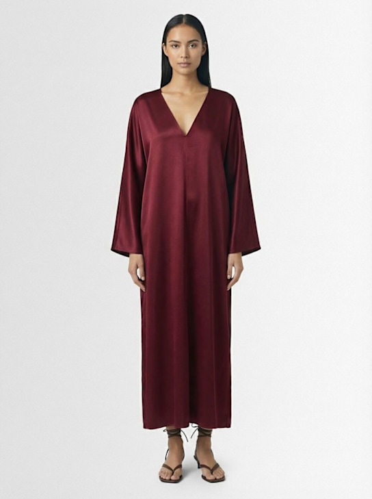 BY MALENE BIRGER: Robe midi en satin Lucina