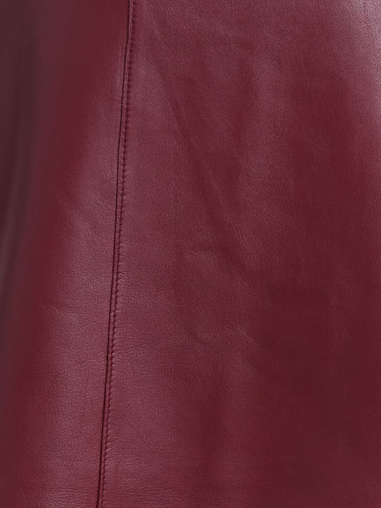 BY MALENE BIRGER: Mini-jupe en cuir Namia