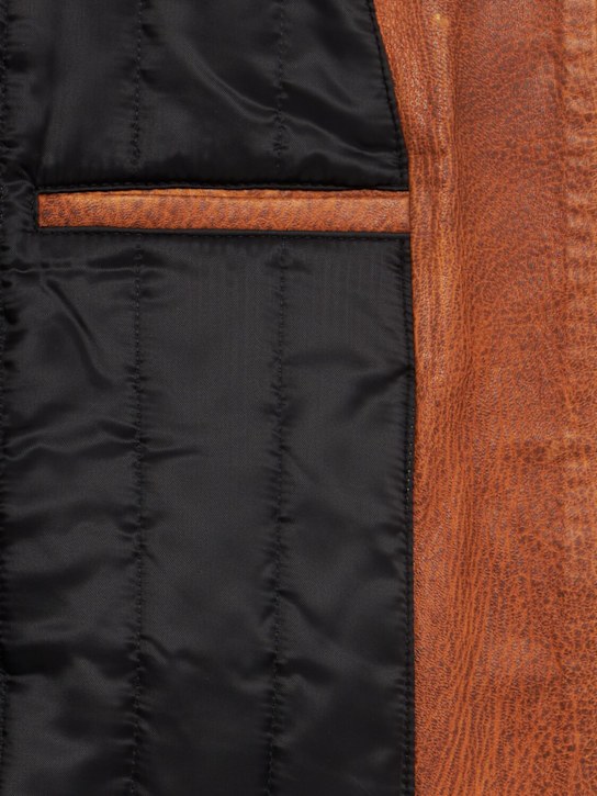 LOUIS GABRIEL NOUCHI: Leather jacket