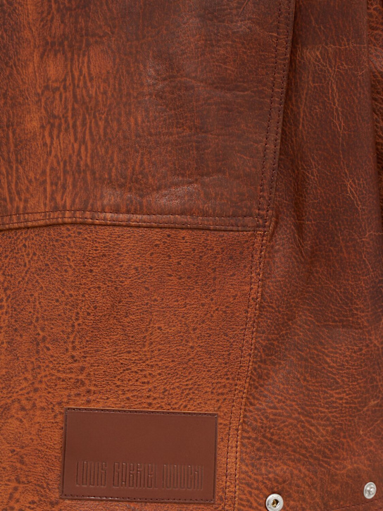 LOUIS GABRIEL NOUCHI: Leather jacket
