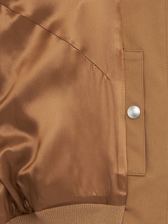 LOUIS GABRIEL NOUCHI: Canvas bomber jacket