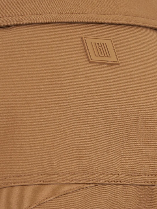 LOUIS GABRIEL NOUCHI: Canvas bomber jacket