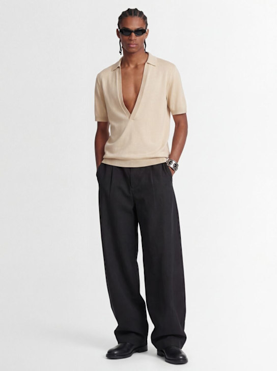 LOUIS GABRIEL NOUCHI - Polo wool knitwear