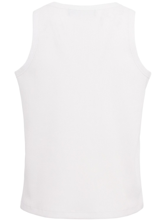 LOUIS GABRIEL NOUCHI: Cotton blend tank top