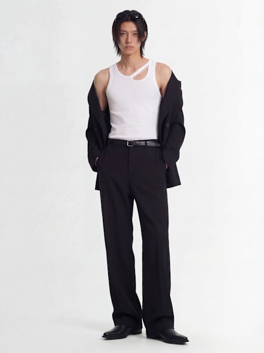 LOUIS GABRIEL NOUCHI - Cotton blend tank top