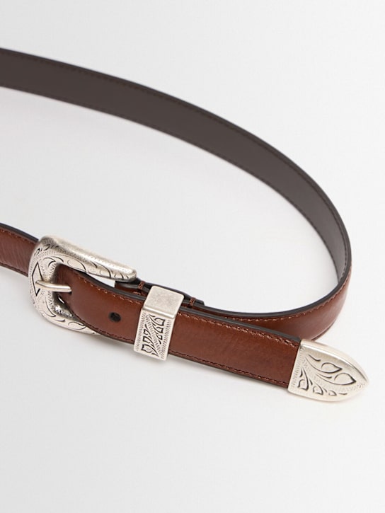 ANDERSON'S - Leather belt