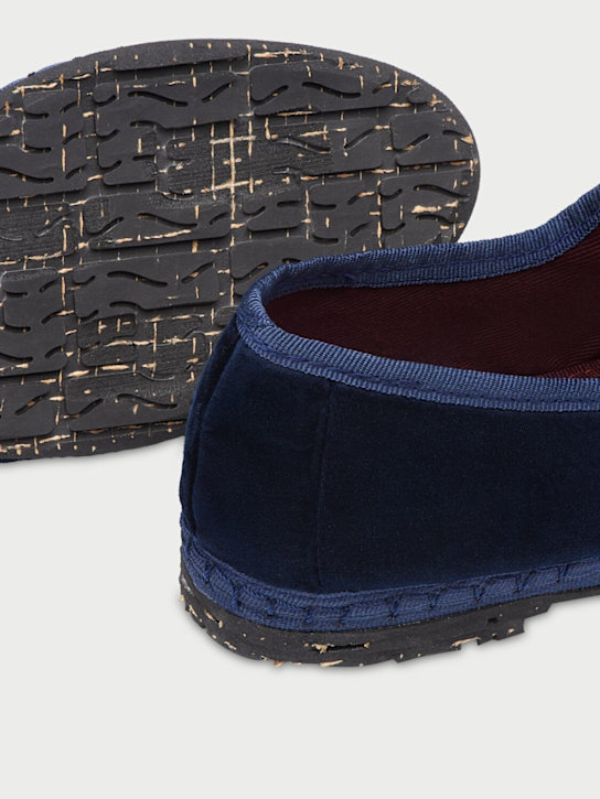 FLABELUS: Scarpe Mary Jane Molly in velluto