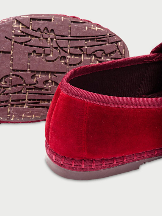 FLABELUS: Ballerines Mary Jane Claire en velours