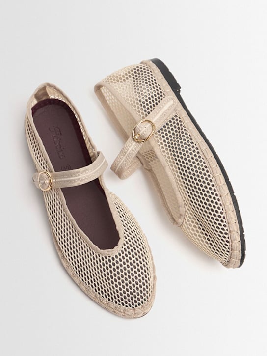 FLABELUS - Ballerines Mary Jane Isabella en mesh