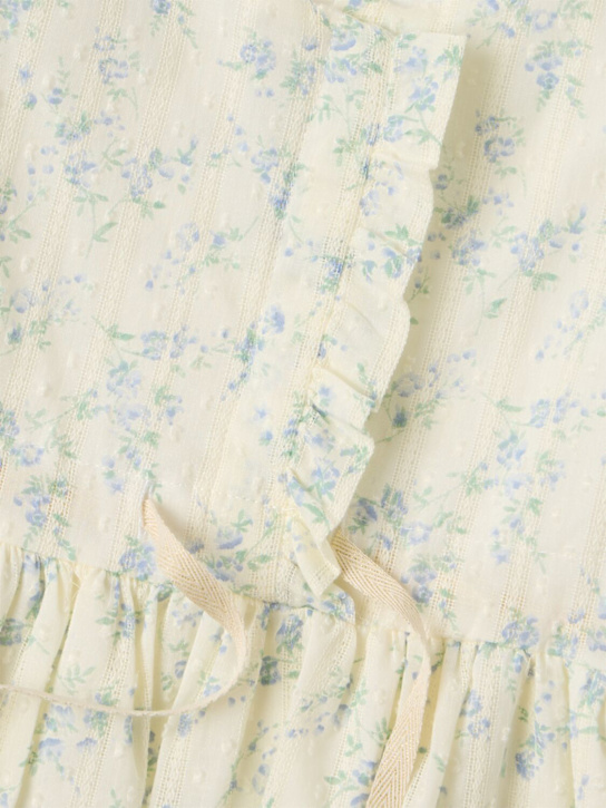 COSMOSOPHIE - Floral printed cotton dress