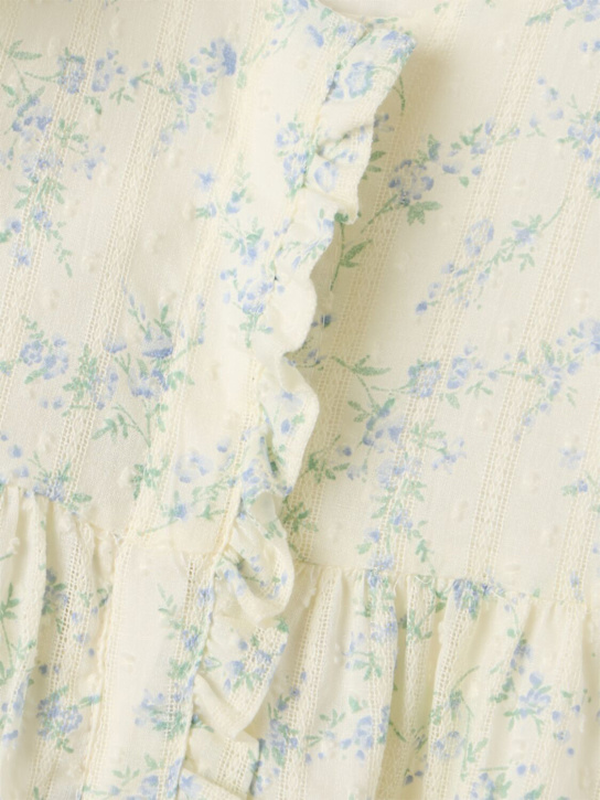 COSMOSOPHIE - Printed cotton romper