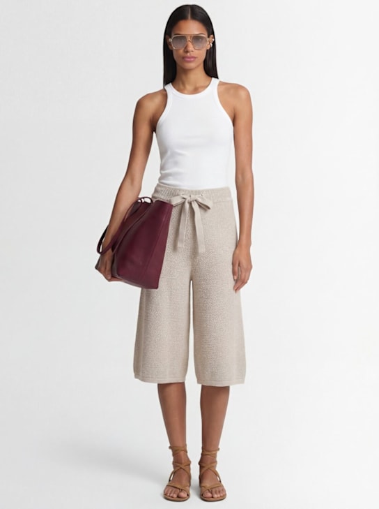 Laneus: Knitted Bermuda shorts
