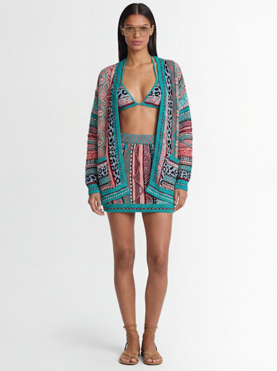 Laneus - Oversize knit cardigan