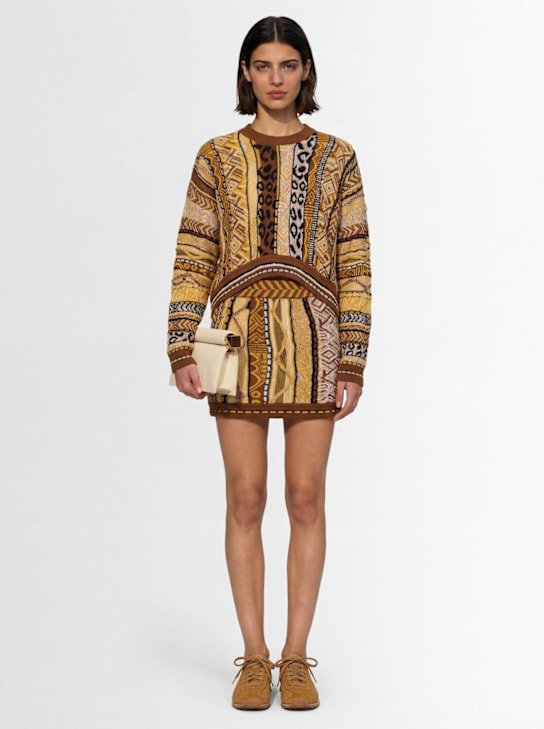 Laneus - Boxy fit cotton sweater