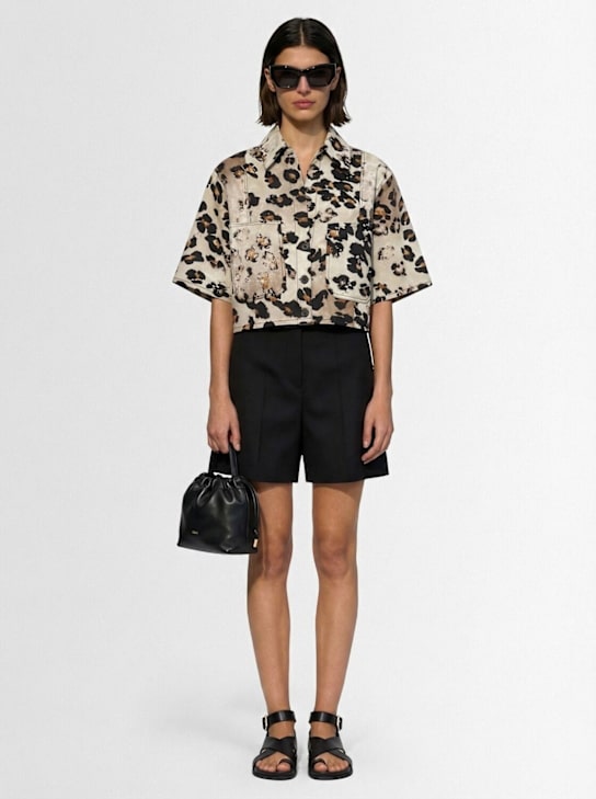 Laneus: Cropped shirt