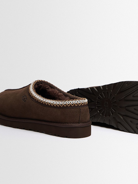 Ugg: Tasman II suede & shearling loafers
