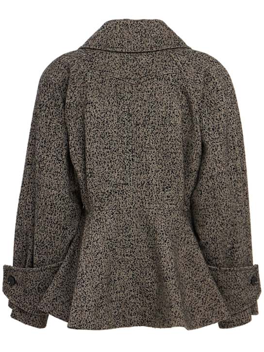 Chloé: Giacca in lana chevron