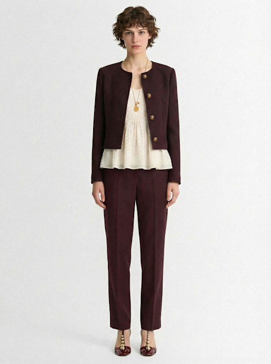 Chloé - Blazer aus Wollkrepp