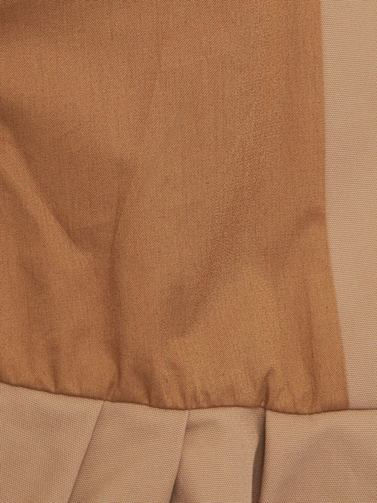 Chloé: Veste courte en toile de coton