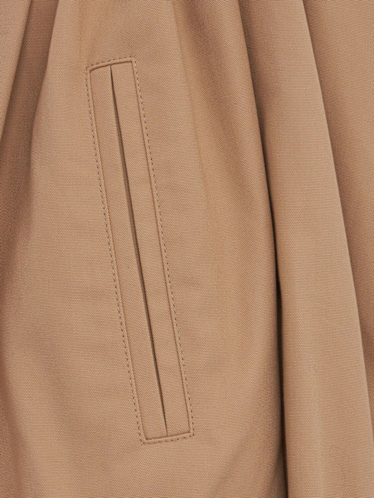 Chloé: Veste courte en toile de coton