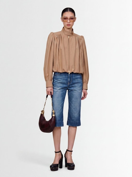 Chloé - Kurze Jacke aus Baumwollcanvas