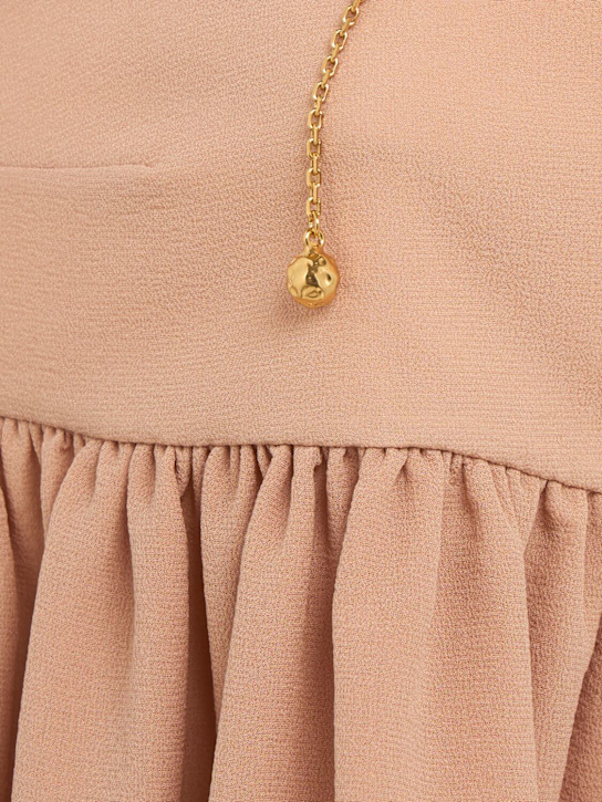 Chloé: Top in seta georgette