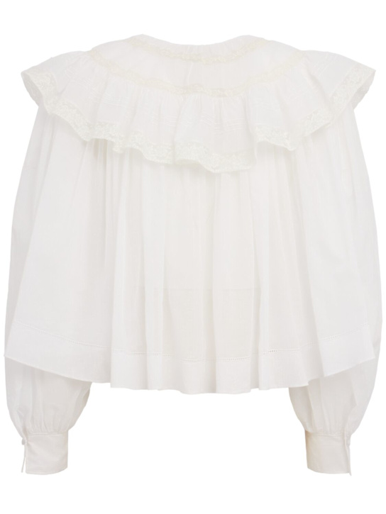 Chloé: Chemise en voile de coton léger
