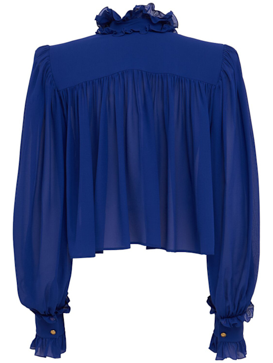 Chloé: Silk blend georgette shirt