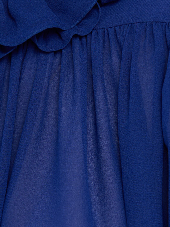 Chloé: Silk blend georgette shirt