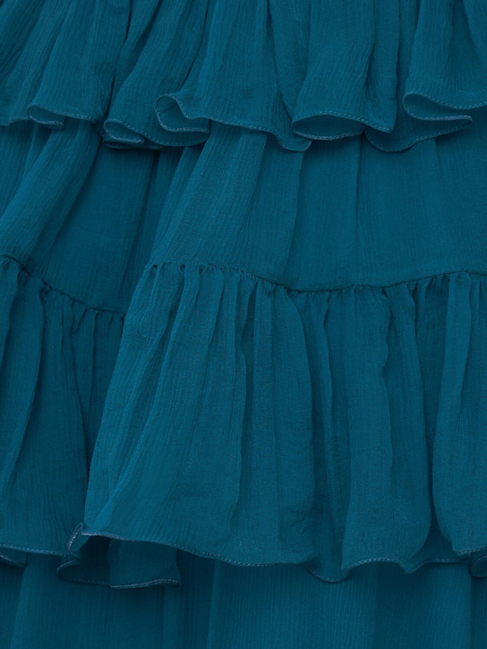 Chloé: Silk mousseline maxi skirt