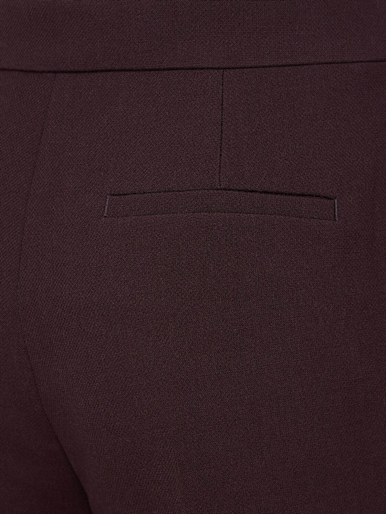 Chloé: Wool crepe straight pants