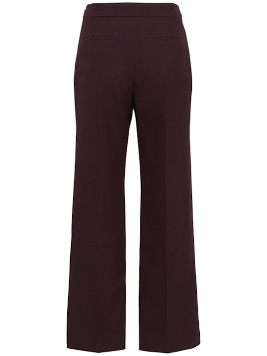 Chloé: Wool crepe straight pants