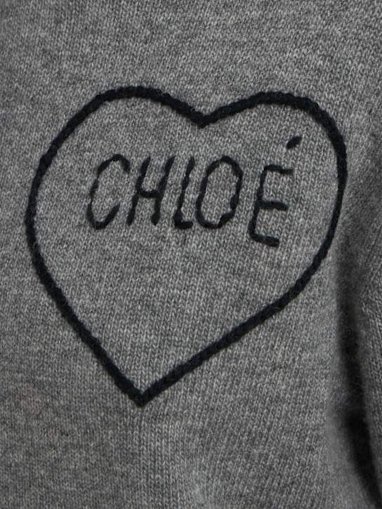 Chloé: Cardigan aus Wolle und Kaschmir