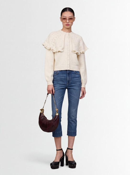 Chloé - Shorts aus Baumwolldenim